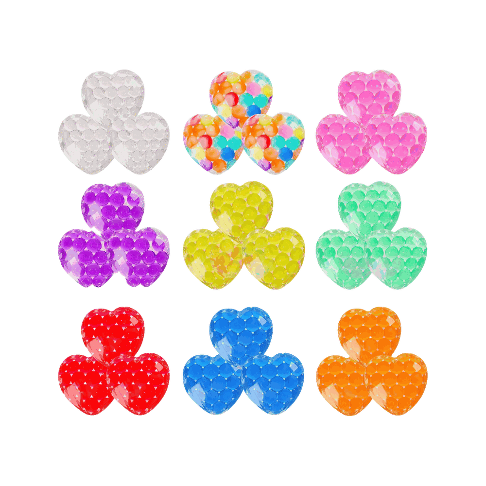 BOP MORE transparent hero | Heart Shaped Squishy
