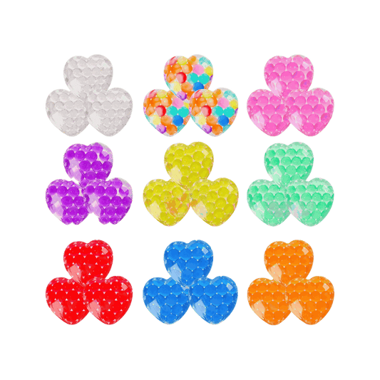 BOP MORE transparent hero | Heart Shaped Squishy