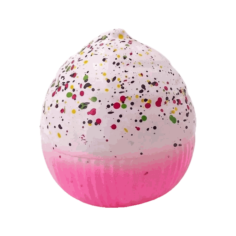 BOP MORE transparent hero | Blue Cake Squishy Sensory