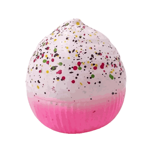 BOP MORE transparent hero | Blue Cake Squishy Sensory