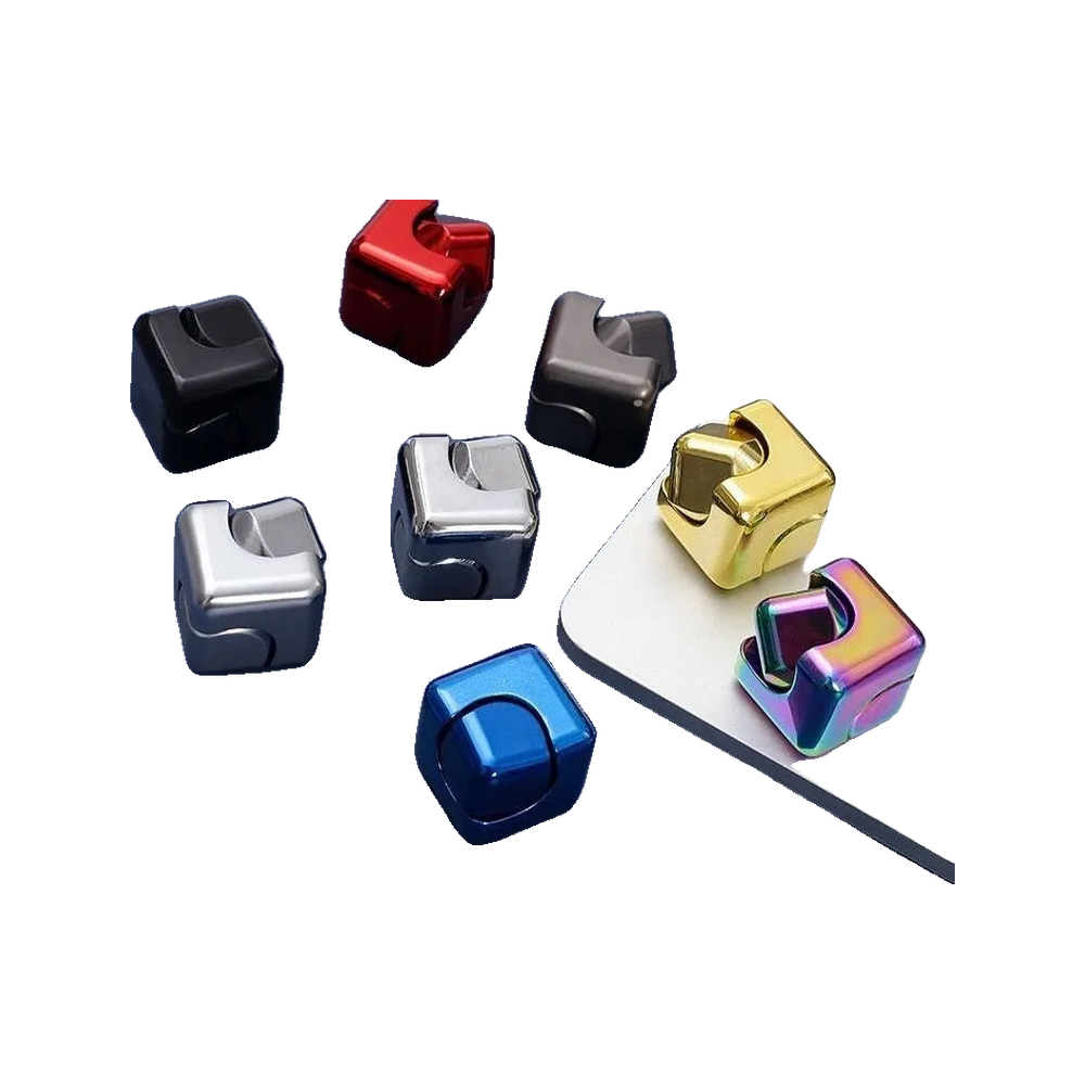 BOP MORE transparent hero | Square Alloy Spinning Top Stress