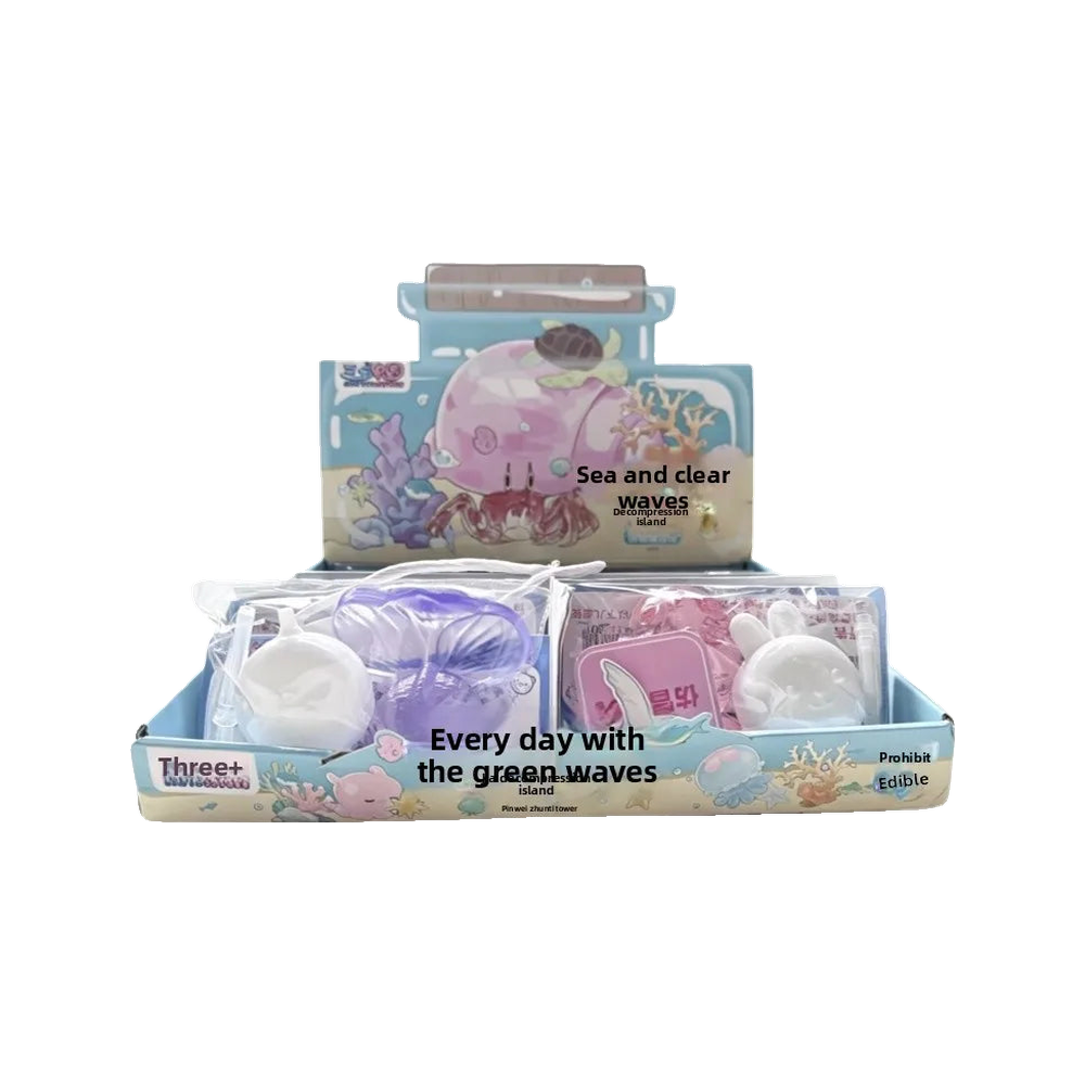 BOP MORE transparent hero | Metal Fish Squishy