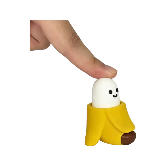 BOP MORE transparent hero | 3D Banana Fidget