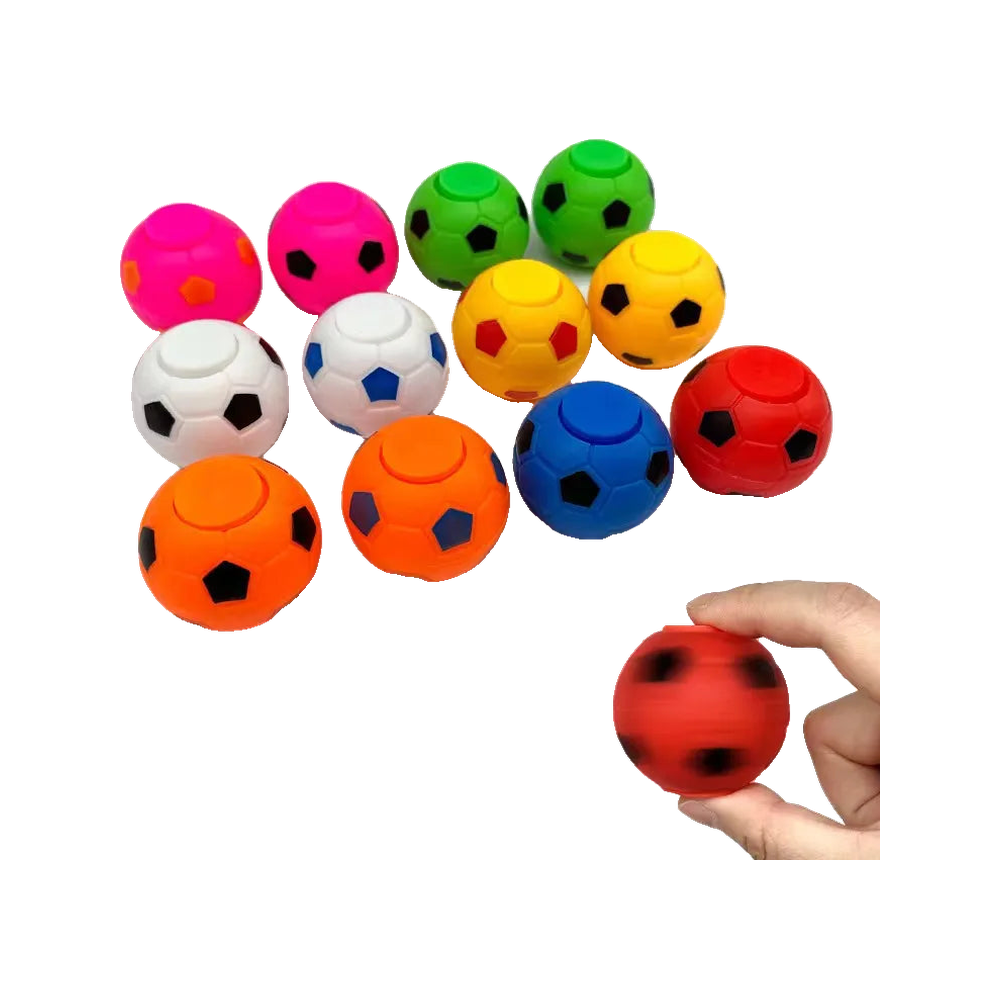 BOP MORE transparent hero | Led Light Emitting Small Football Fingertip Spinning