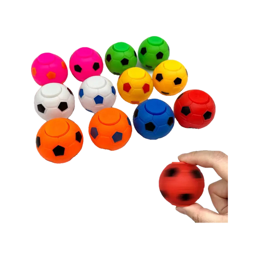 BOP MORE transparent hero | Led Light Emitting Small Football Fingertip Spinning