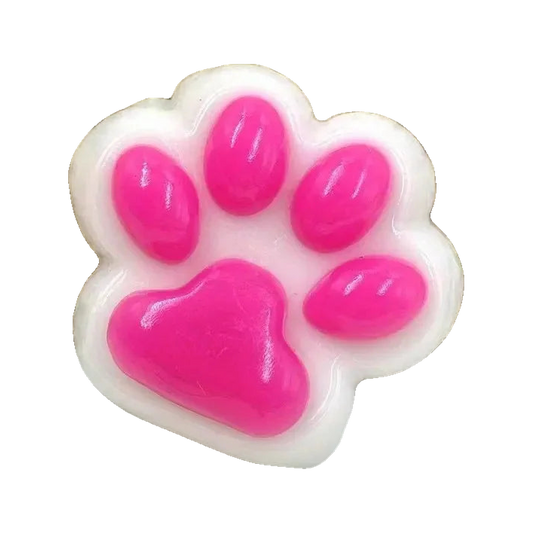 BOP MORE transparent hero | Rainbow Fruit Squishy