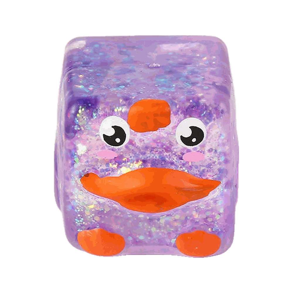 BOP MORE transparent hero | Transparent Purple Squishy