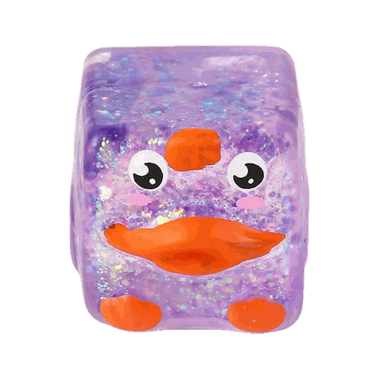 BOP MORE transparent hero | Transparent Purple Squishy