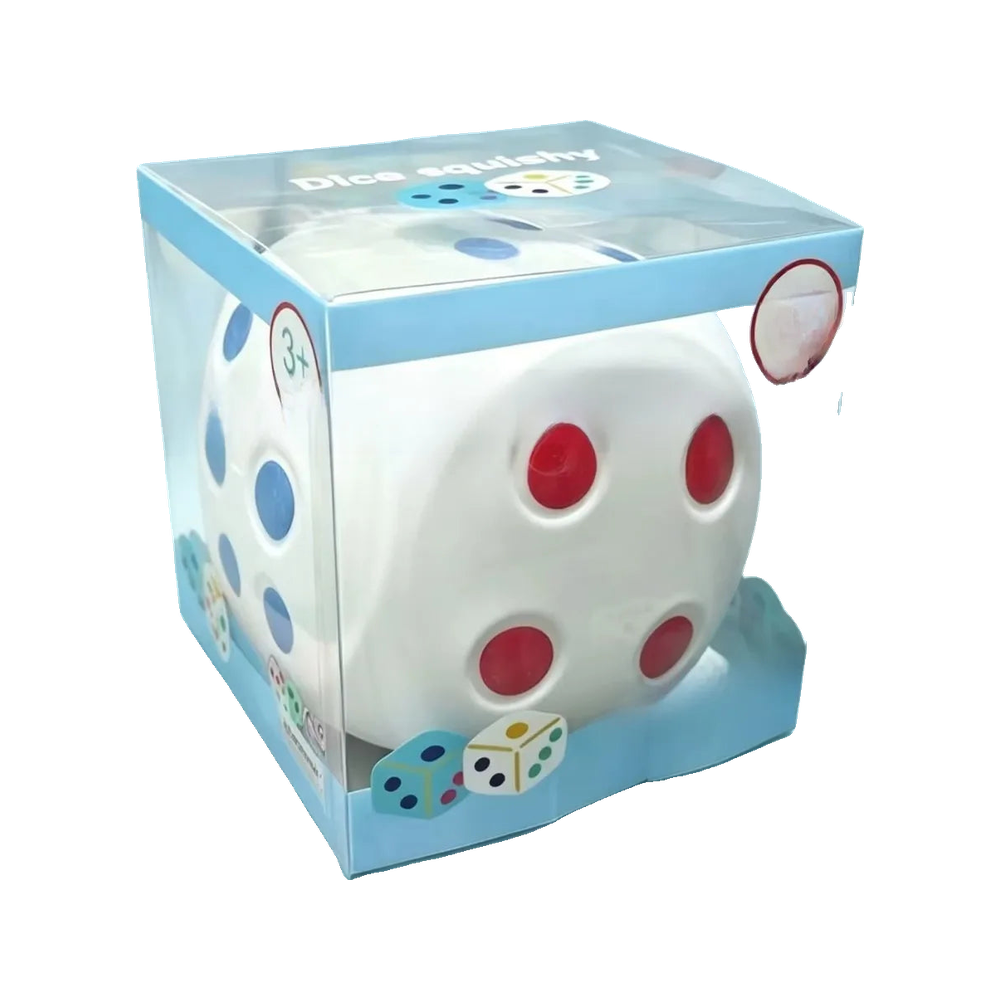 BOP MORE transparent hero | Metal Dice Squishy