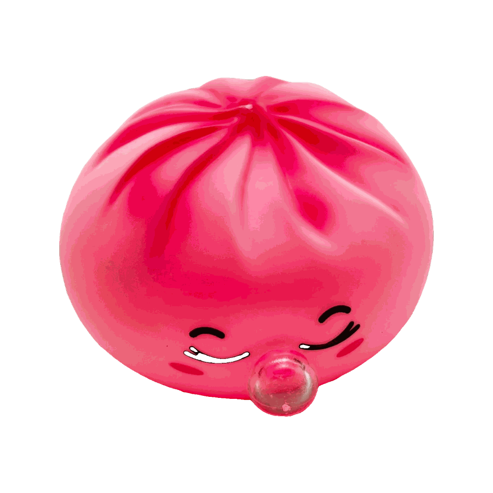 BOP MORE transparent hero | Stuffed Bun Squishy