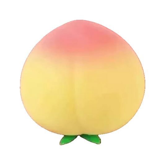 BOP MORE transparent hero | Funny Peach Squishy