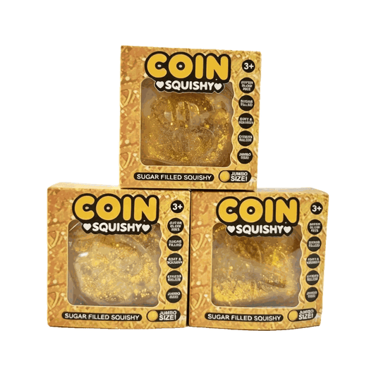 BOP MORE transparent hero | Gold Cloth Squishy