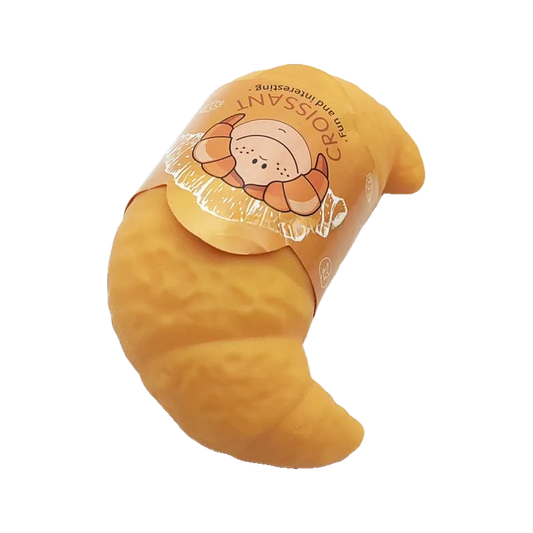 BOP MORE transparent hero | Simulation Croissant Reboundable And Squeezable Fun Novel