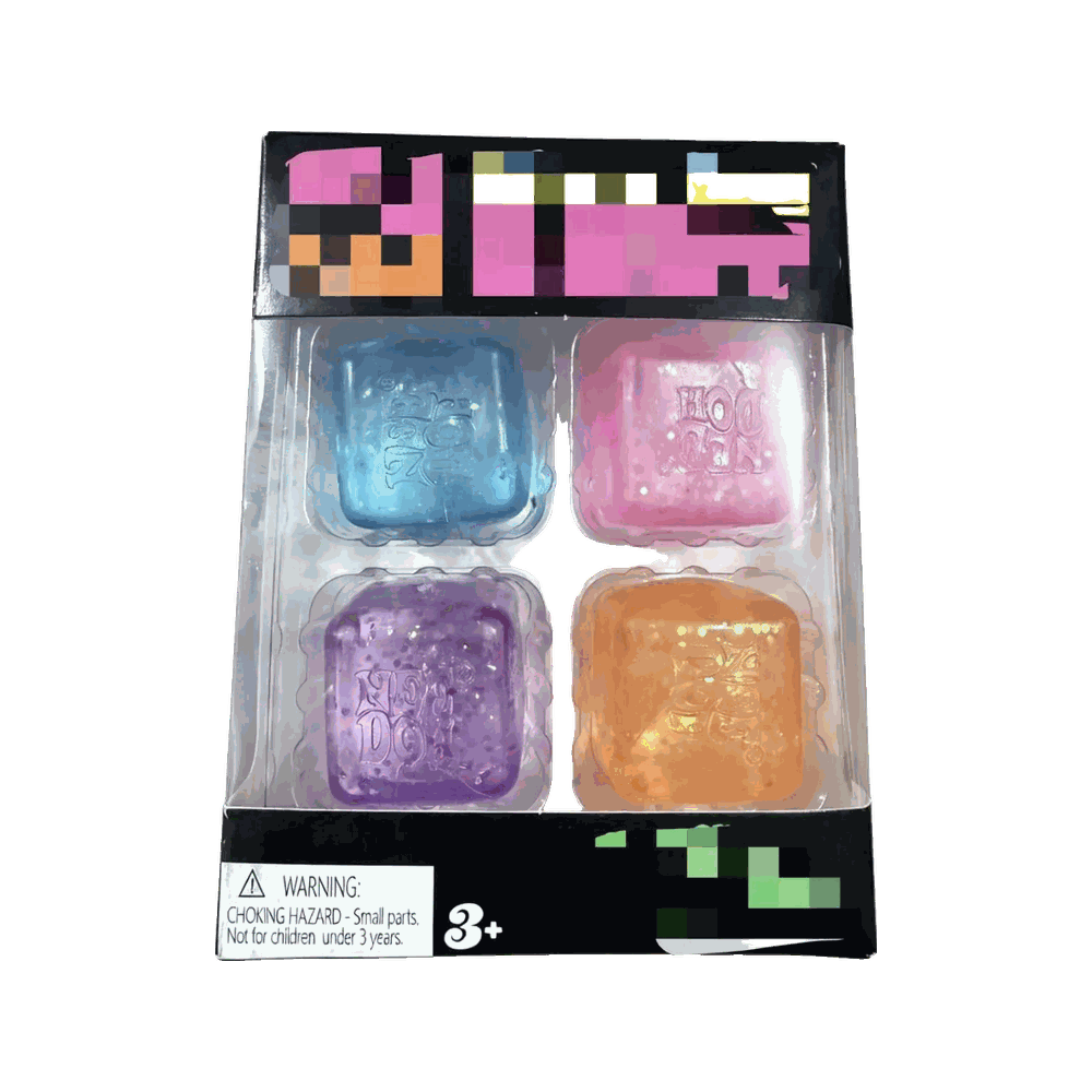 BOP MORE transparent hero | Metal Ice Cube Squishy Stress