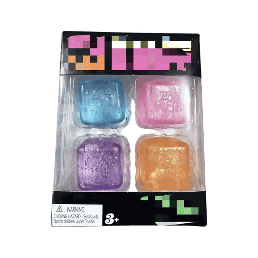 BOP MORE transparent hero | Metal Ice Cube Squishy Stress