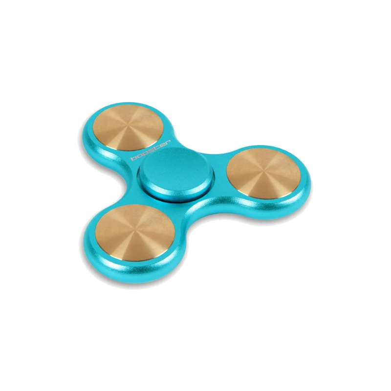 BOP MORE transparent primary | Metal Fidget Spinner