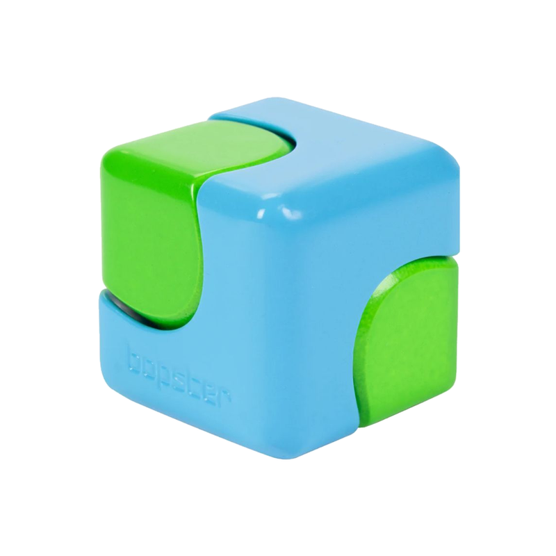 BOP MORE transparent primary | Neon Fidget Cube Spinner