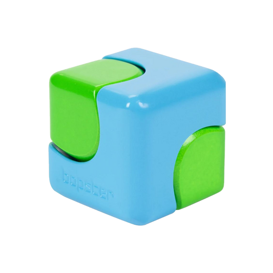 BOP MORE transparent primary | Neon Fidget Cube Spinner
