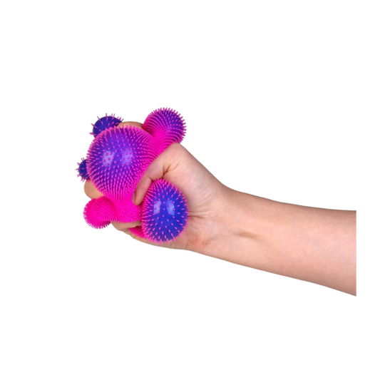 BOP MORE transparent primary | Colour Change Furry Cube