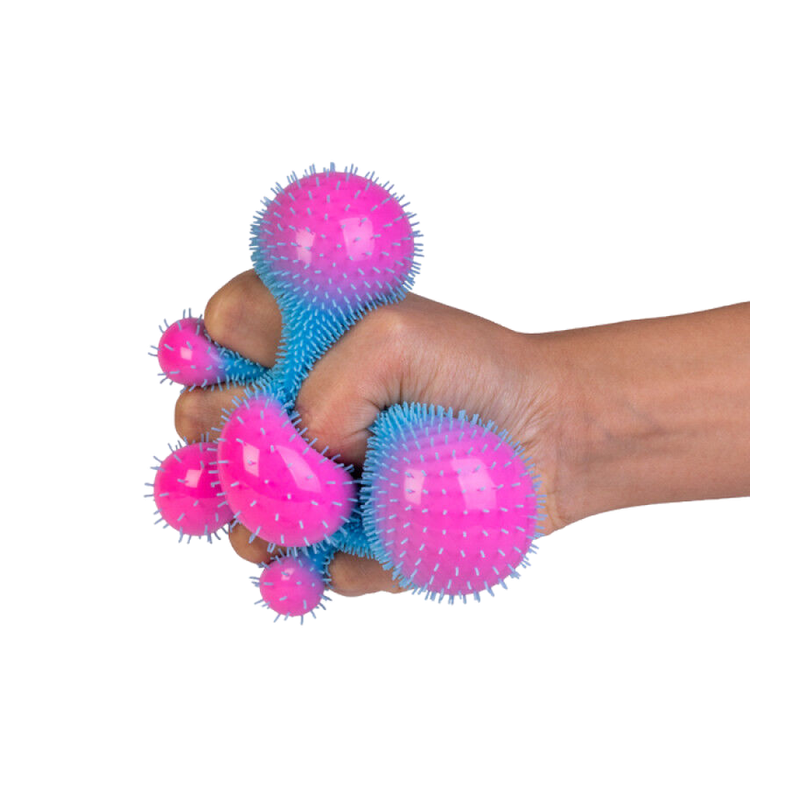 BOP MORE transparent primary | Colour Change Furry Ball