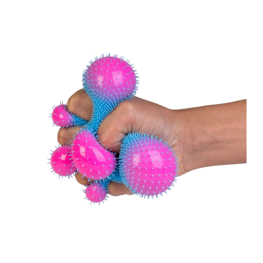 BOP MORE transparent primary | Colour Change Furry Ball