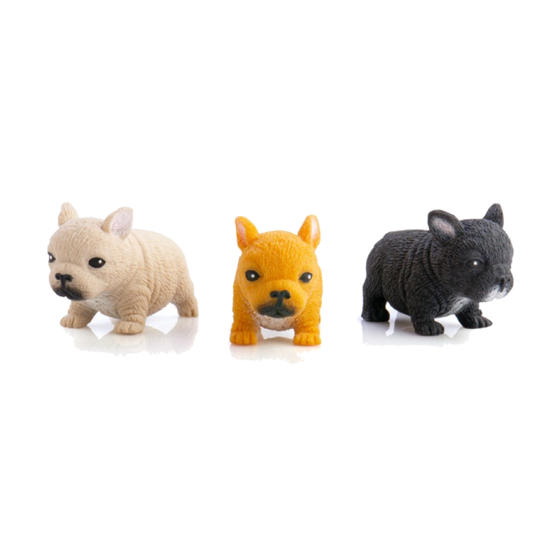 BOP MORE transparent primary | Stretchy French Bulldog