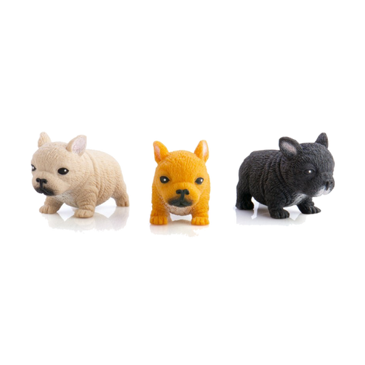 BOP MORE transparent primary | Stretchy French Bulldog