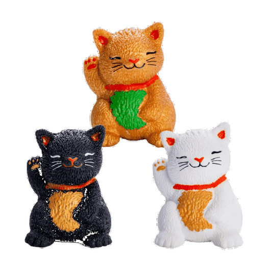 BOP MORE transparent primary | Stretchy Lucky Cat