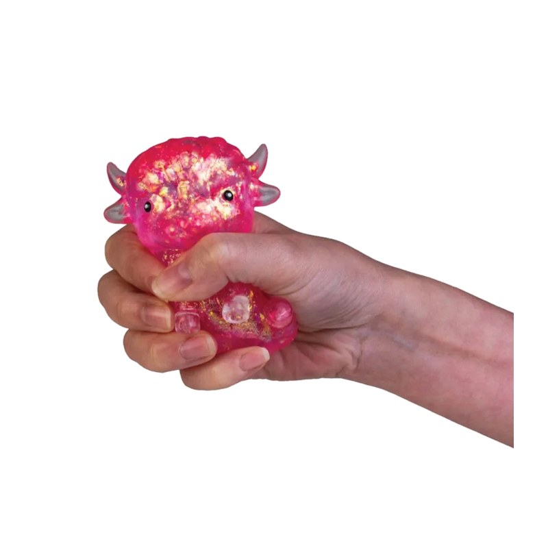 BOP MORE transparent primary | Glitter Highland Cow