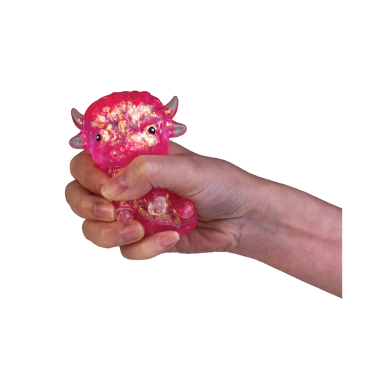 BOP MORE transparent primary | Glitter Highland Cow