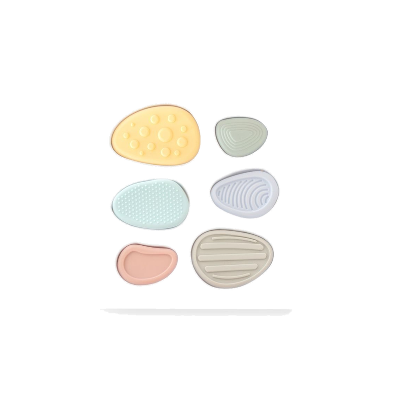 BOP MORE transparent primary | Worry Stones - Calming Sensory Fidget Set