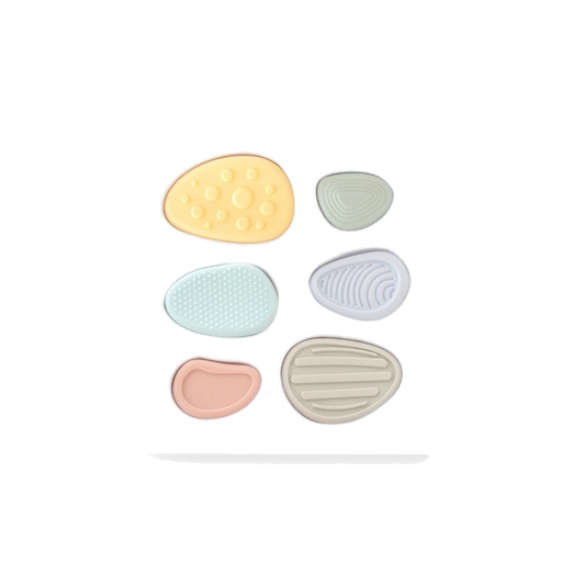 BOP MORE transparent primary | Worry Stones - Calming Sensory Fidget Set