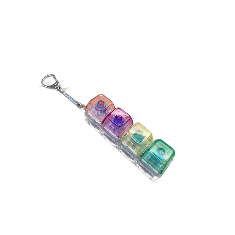 BOP MORE transparent primary | Heart Shape Fidget Transparent