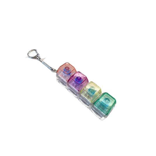BOP MORE transparent primary | Heart Shape Fidget Transparent