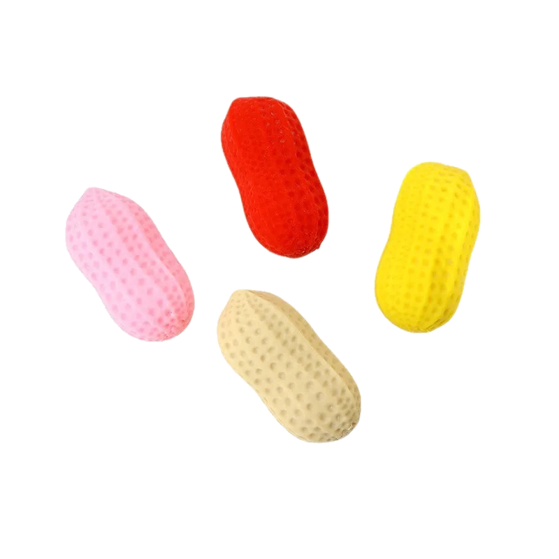 BOP MORE transparent primary | Yellow Peanut Squishy