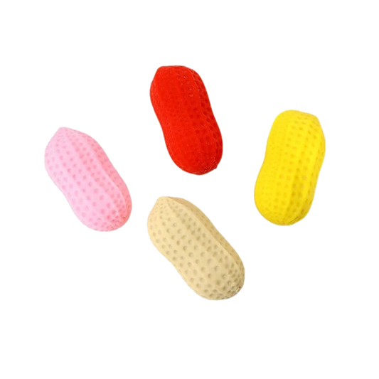 BOP MORE transparent primary | Yellow Peanut Squishy