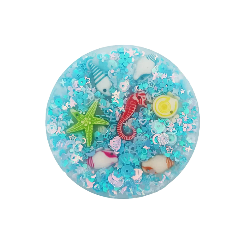 BOP MORE transparent primary | Ocean Pattern Fidget