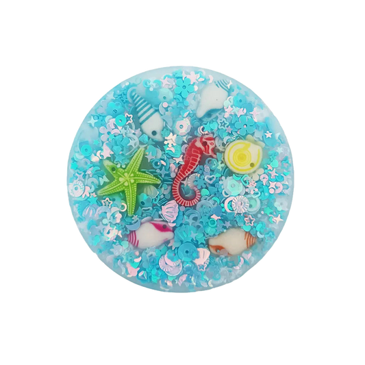 BOP MORE transparent primary | Ocean Pattern Fidget
