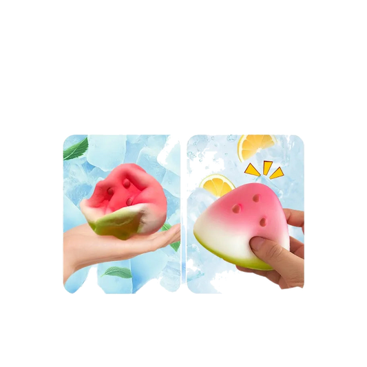 BOP MORE transparent primary | Watermelon Squishy Squeezeable
