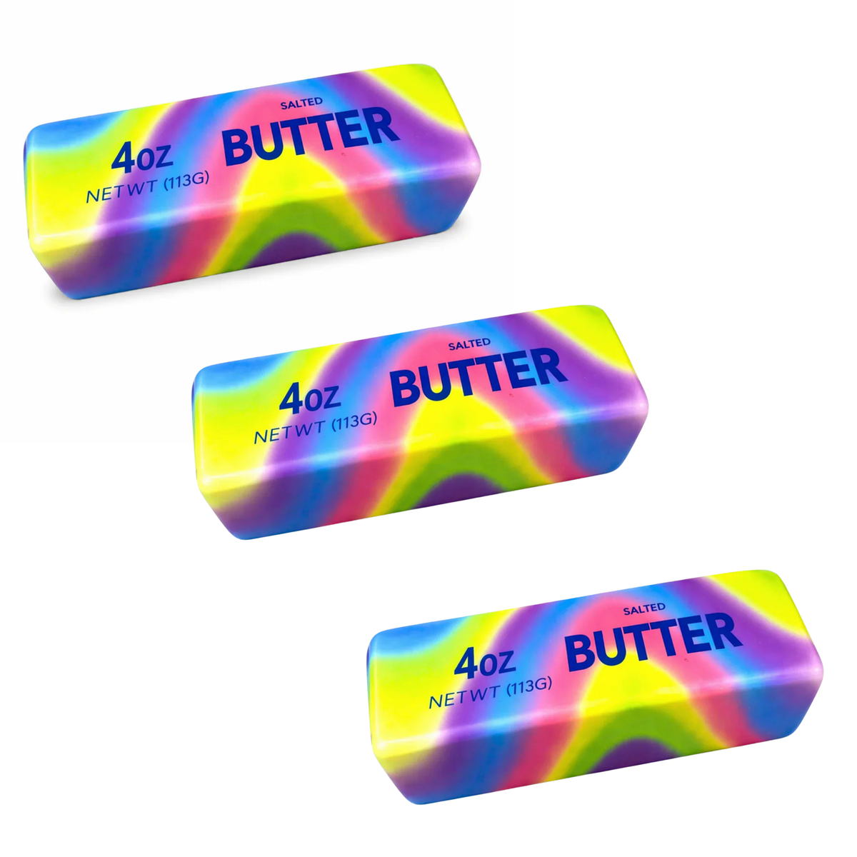 Slow Rising Rainbow Butter Stick Squishy