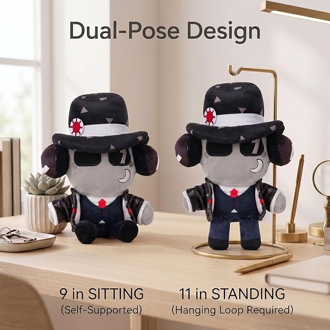 Black Suit Character Plush