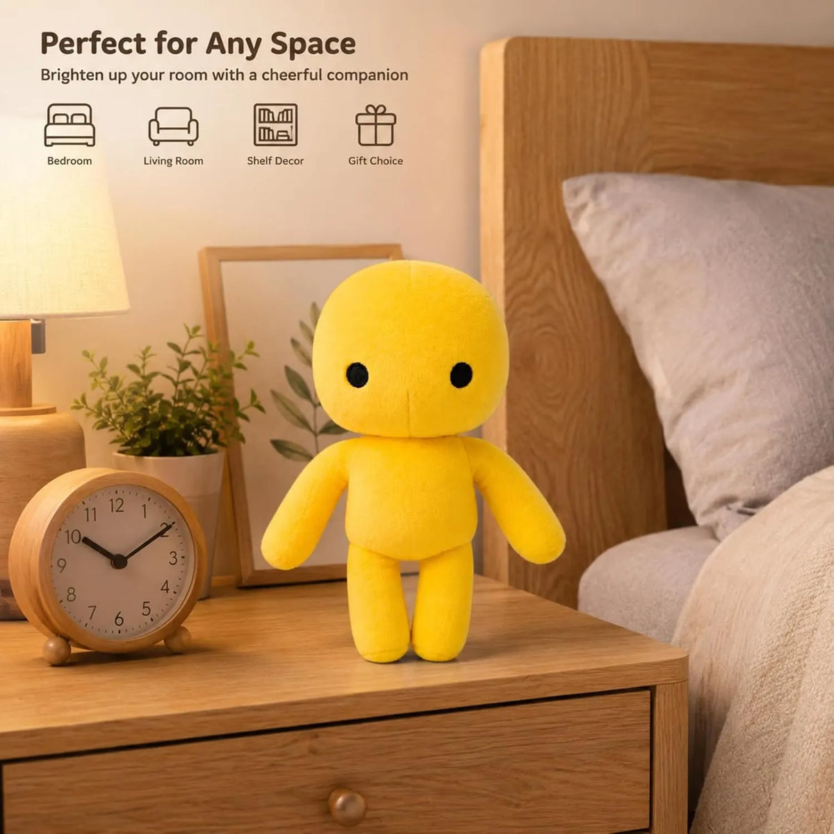 Yellow Character Plush