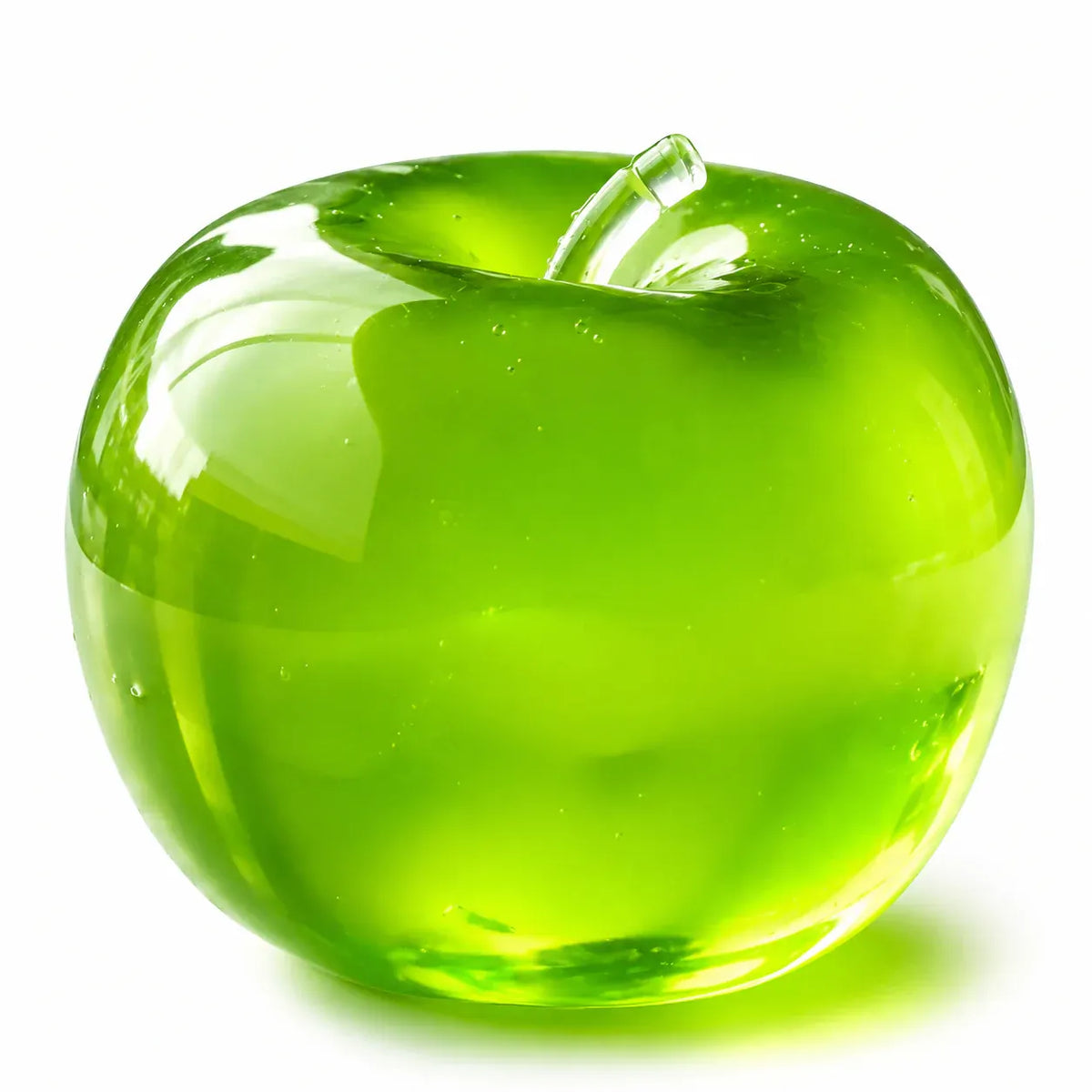Vaseline Filled Apple Squishy - Moldable Non-Rebound Stress Relief Squeeze Stressball