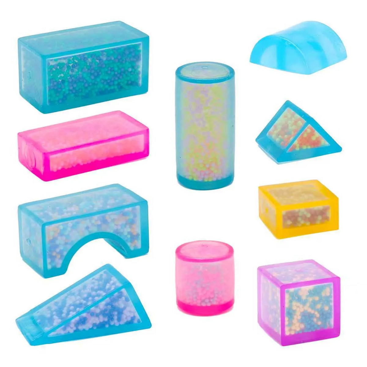 TPR Soft Stretchable & Kneadable Sensor Building Blocks for Early Education