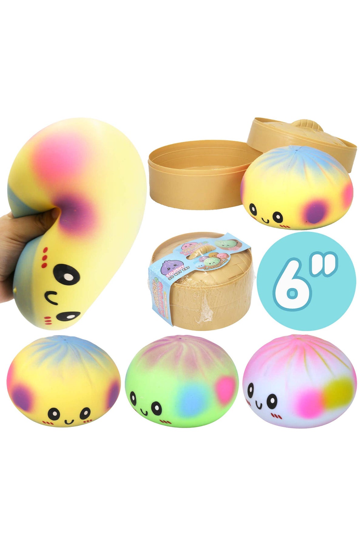 Jumbo Ombre Dumpling Squishy