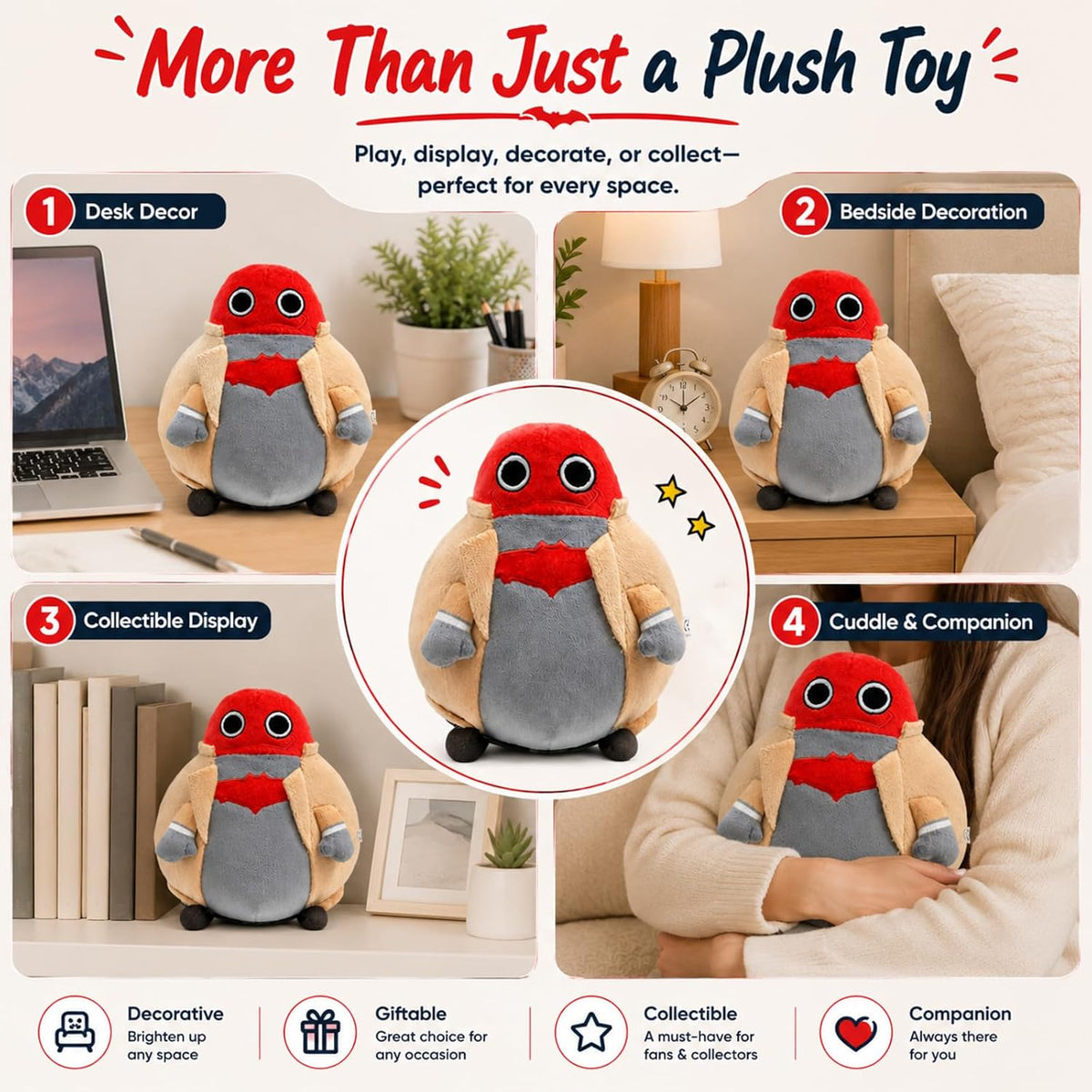 Red-Head Hero-Style Plush