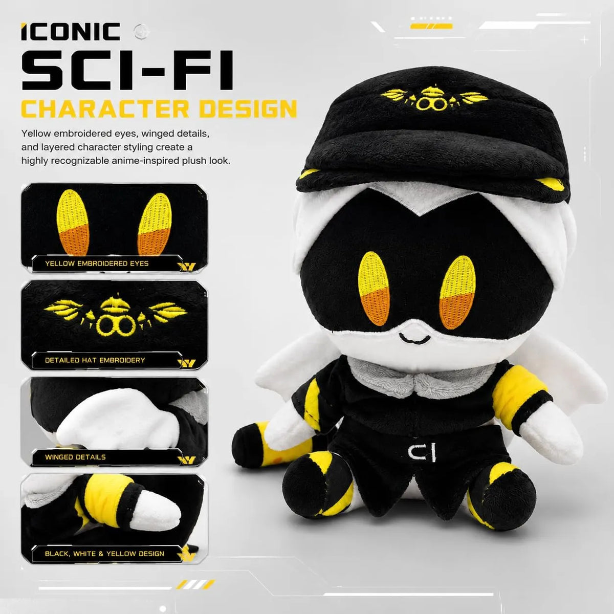 Winged Robot Plush