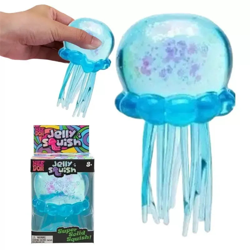 Jelly Jellyfish Squishy Toy – Sensory Stress Relief Squeeze Toy