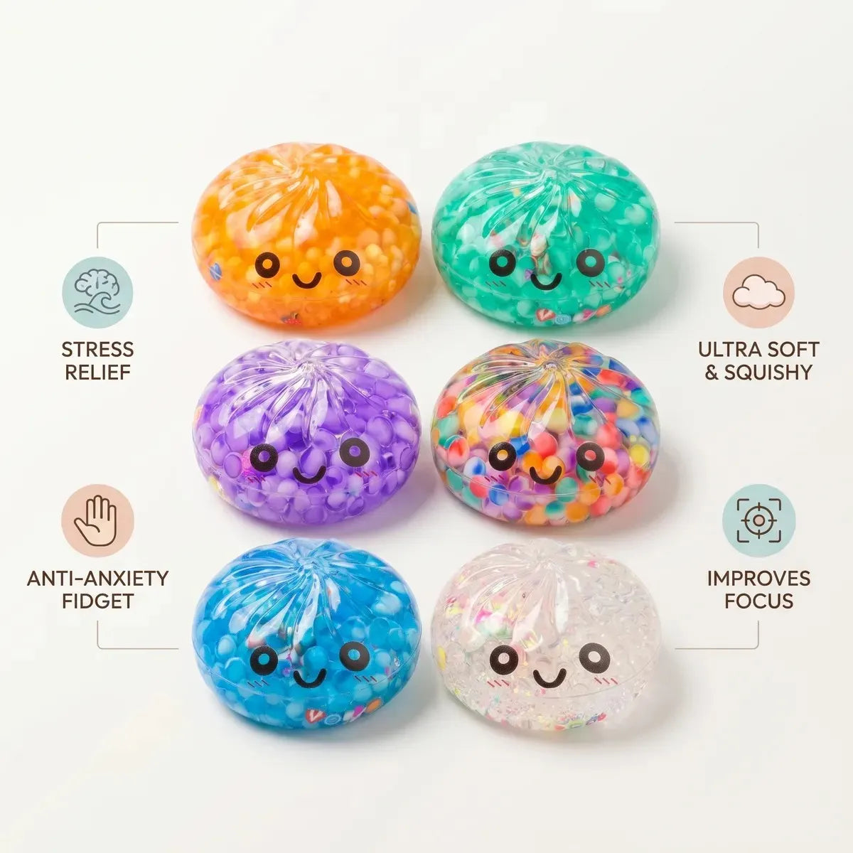 Dreamy Mystery Box Bubble Dumpling Stress Relief Squeeze Squishy Random 1PCS
