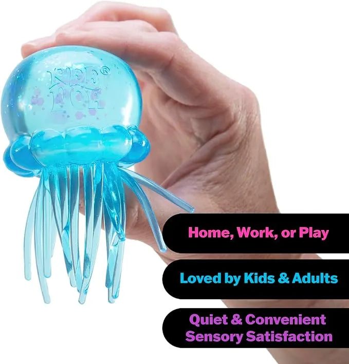 Jelly Jellyfish Squishy Toy – Sensory Stress Relief Squeeze Toy